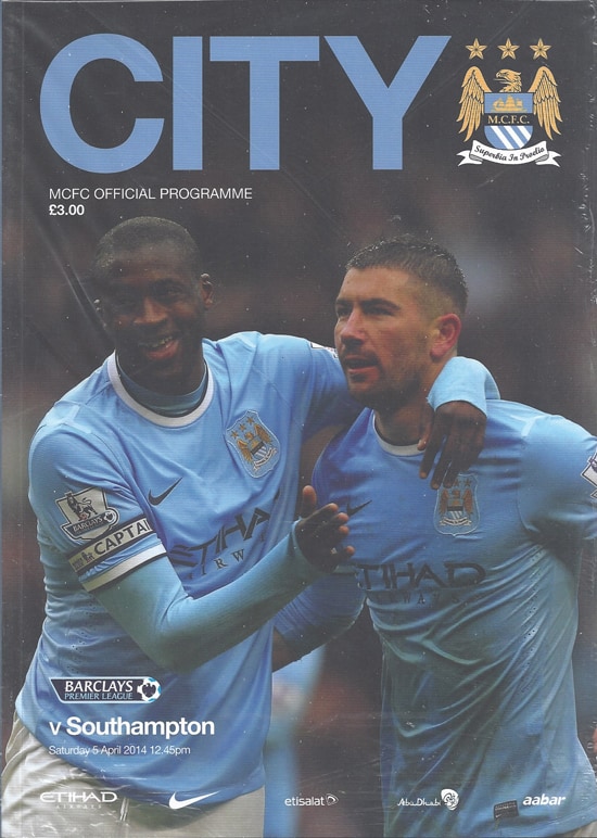 Manchester City FC v Southampton FC